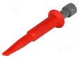 MITTAUSKOUKKU - 5A - 70VDC - PUNAINEN - 4MM - 33VAC - Testauskoukut - PJP404-890-R - 1
