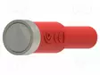 ADAPTERI - PUNAINEN - PÄÄTTEEN HALK: 10MM - PISTORASIAN KOKO: 4MM - Mittapäät - PJPADAMAGNETD10-R - 1