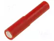 ADAPTERI - 12A - 60VDC - 30VAC - PUNAINEN - PISTORASIAN KOKO: 4MM - Mittapäät - PJPADAMAGNETD7F4-R - 1