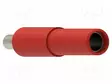 ADAPTERI - 36A - 60V - 30VAC - PUNAINEN - PINNOITUS: NIKKELÖITY - 8MM - Mittapäät - PJPADASPM3.58-R - 1