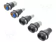 ADAPTERI - ADAPTERI X5,KOTELO - 4MM - VARSI: B15,B22,E14,E27,GU10 - Mittareiden lisävarusteet ja tarvikkeet - ADPTR-KIT1-EUR - 1