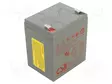AKKU: LYIJYHAPPO - 12V - 5,8AH - AGM - AUTOMAATTINEN - LÄHDÖT: LIITTIMET - Lyijyhyytelöakut - ACCU-HRL1225WF2FR - 1