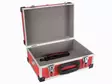 ALUMINIUM TOOL CASE 330 x 230 x 150mm - RED - Alumiinisalkut - 1821-R - 2