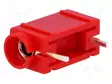 LABORATORIOBANAANILIITIN 4MM - PISTORASIA - 60VDC - 24A - PUNAINEN - Banaanijatkoliittimet - BSM-410-R - 1