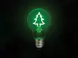 DECO BULB - christmas bulb tree - green wire - 220-240 V - Jouluvalot ja sisustusvalot - V-TREE-2W-GR - 2