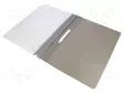 LÄPPÄKANSIO - A4 - HARMAA - PVC - Paperitarvikkeet - BIURFOL-S-PVCGR - 2