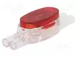 PIKALIITIN - PRESSLOK - JOHTOON - IDC - PUNAINEN - 19AWG÷24AWG - NAVAT: 2 - WAGO ja muut pikaliittimet - SL-U1R - 1