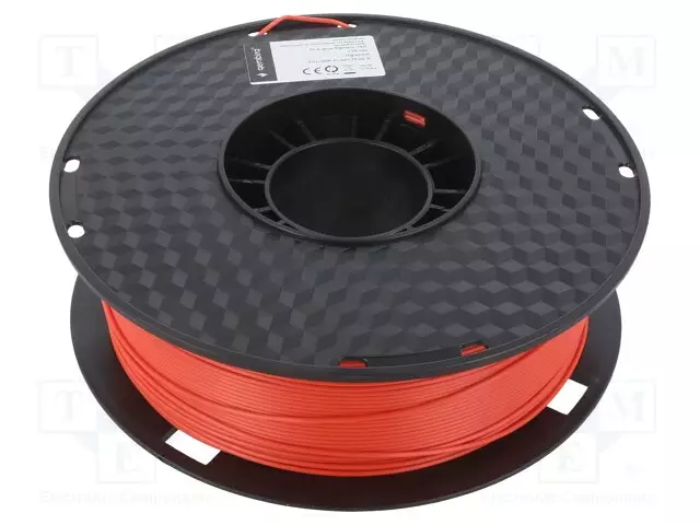 3D FILAMENTTI PLA+ - 1,75MM - PUNAINEN - 195÷235°C - 1KG - 3D Filamentit - 3DP-PLA1.75-02-R - 1