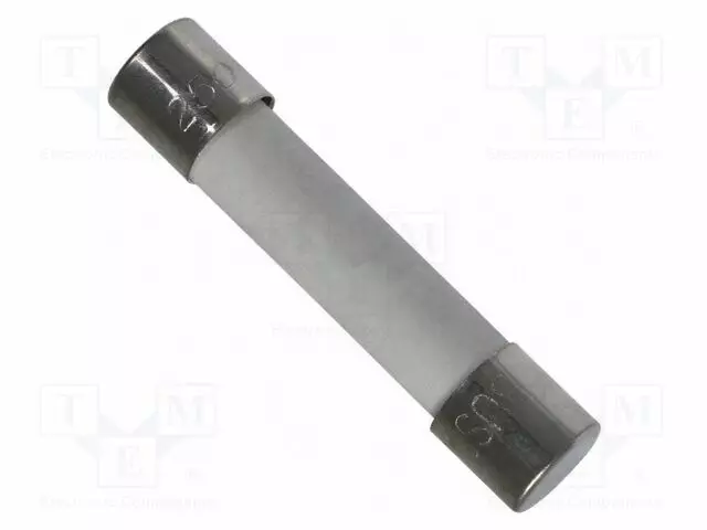 KERAAMINEN,LIERIÖMÄINEN - 7A - 250VAC - NOPEA - Sulakkeet 6,3x32mm - nopeat - BK-ABC-7-R - 1