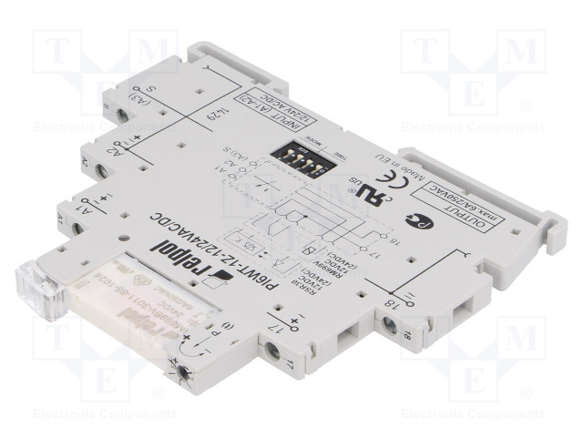 0,1S÷10 PÄIVÄÄ - SPST-NO - 250VAC/6A - UVIRT: 24VAC - 24VDC - PIR6WT-1Z - Aikareleet ja ajastimet - PIR6WT1Z24R - 1
