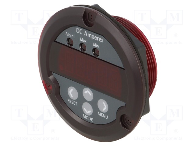 AMPEERIMITTARI - DIGITAALINEN,ASENNUS-1÷1200A - ±0,2% - LED - Digitaaliset paneelimittarit - DMR30-DCA1-1-DC4-R - 1