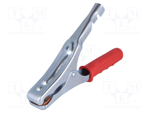 HAUENLEUKA - 400A - LEVITYSALUE: MAX.50MM - KOK.PIT: 220MM - Krokotiili klipsit - ZAC-220-R - 1