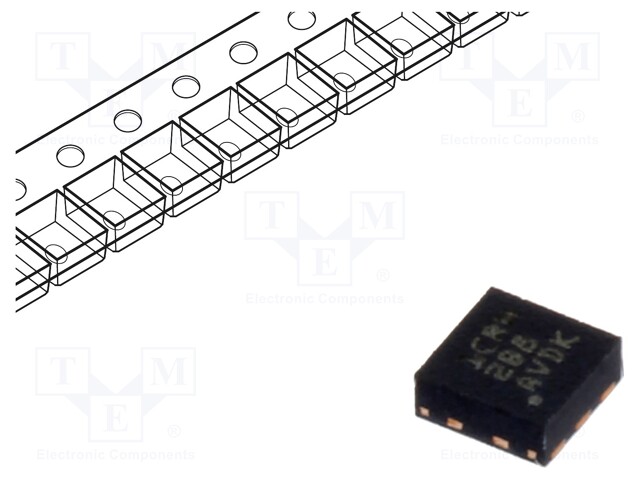 IC: POWER SWITCH - LOAD SWITCH - 3A - CH: 1 - N-CHANNEL - SMD - WSON6 - Power switches - mikropiirit - TPS22810DRVR - 1