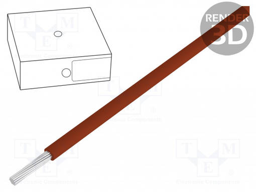 KYTKENTÄJOHTO - ÖLFLEX® WIRE MS 2.1 - CU - 16MM2 - PVC - RUSKEA - Yksisäikeiset asennuskaapelit - MS-SC2.1-16BR - 1
