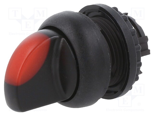 KIERTOKYTKIN - 22MM - ASENNOT: 2 - PUNAINEN - IP67 - AS: 2 - Taulukytkimet, standardi 22mm - M22S-WLKV-R - 1