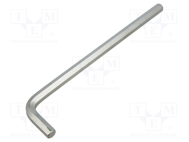 WRENCH: HEX KEY - HEX 10MM - TOOL STEEL - LONG - L: 234MM - Kuusiokolo- ja TORX avaimet - KT-112510MR - 1