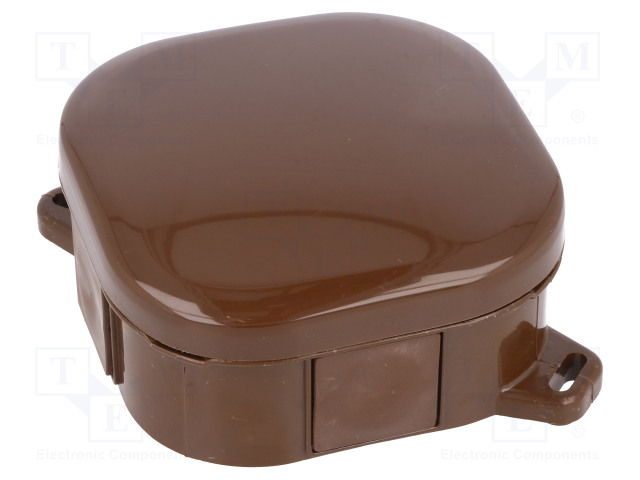 KYTKENTÄRASIA - X: 92MM - Y: 92MM - Z: 44MM - RAPPAUKSEN PÄÄLLE - Kytkentärasiat - PW-A.0020BR - 1