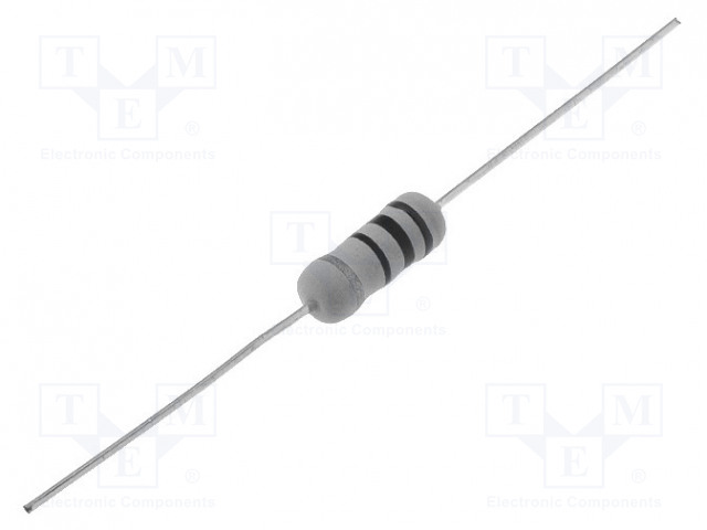 LANKAVASTUS - 11OHM - 2W - ±5% - Ø0,7X25MM - Ø5X12MM - 400PPM/°C - Tehovastukset - KNP02WS-11R - 1