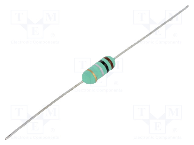 LANKAVASTUS - 1OHM - 2W - ±5% - Ø0,54X28MM - Ø3,5X10MM - 400PPM/°C - Tehovastukset - KNP02U-1R - 1