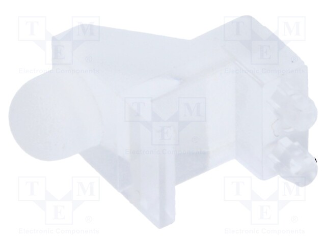 LED-VALOKUIDUT - Ø3MM - ETUOSA: KUPERA - Y: 2,5MM - X: 5,1MM - LED valojohtimet - SLP3-200-100-R - 1