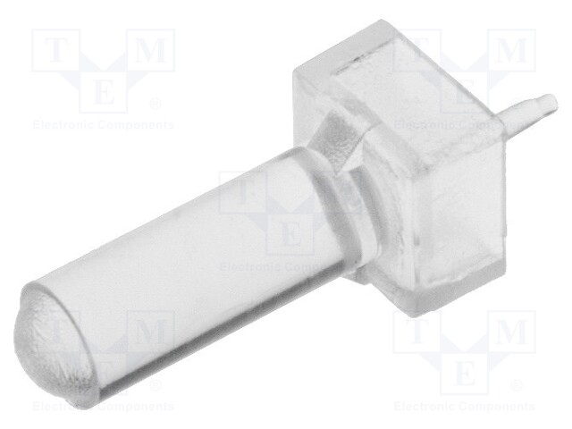 LED-VALOKUIDUT - Ø3MM - PIT: 11,43MM - PYÖREÄ - ETUOSA: KUPERA - LED valojohtimet - VLP-450-R - 1