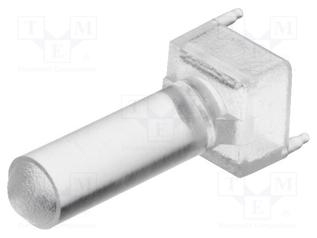 LED-VALOKUIDUT - Ø3MM - PIT: 12,7MM - PYÖREÄ - ETUOSA: KUPERA - LED valojohtimet - VLP-500-R - 1
