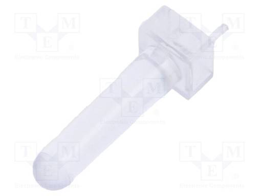 LED-VALOKUIDUT - Ø3MM - PIT: 15,2MM - PYÖREÄ - ETUOSA: KUPERA - LED valojohtimet - VLP-600-R - 1