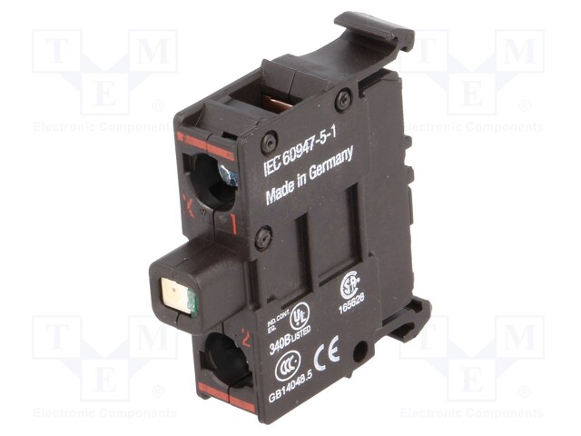 LED MERKKIVALORUNKO - 22MM - RMQ-TITAN - VALAISTUS: LED - PUNAINEN - Taulukytkimien lisävarusteet - M22-LEDC-R - 1