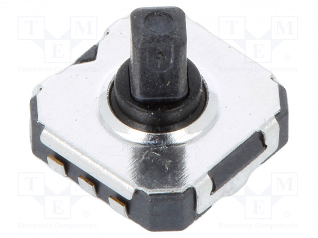 MIKROKYTKIN TACT - SPST - AS: 2 - 0,05A/12VDC - SMT - EI OLE - 7,5X7,5MM - TACT mikrokytkimet - TMHU13NBR - 1