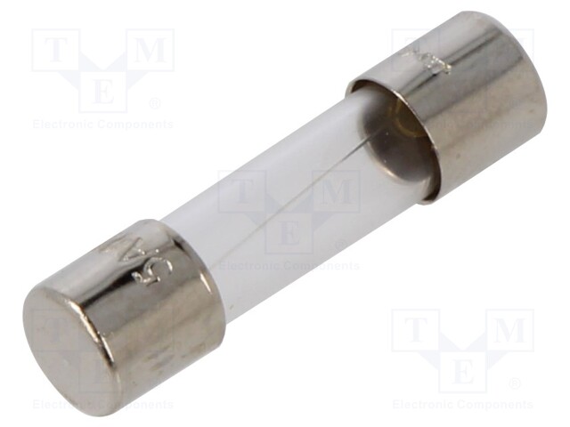NOPEA - 5A - 125VAC - LIERIÖMÄINEN,LASISULAKE - Sulakkeet 5x20mm - nopeat - GMA-5-R - 1