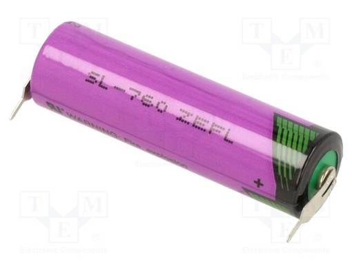 PARISTO: LITIUM- (LTC) - 14505 - 3,6V - 2200MAH - Ø14,7X50,5MM - 2PIN - Alkaliparistot - SL-760PR - 1