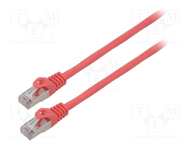 PATCH KAAPELI - F/UTP - CAT: 6 - RJ45-PISTOKE,MOLEMMIN PUOLIN - LANKA - RJ45 Ethernet kaapelit - PCF6-10CC-0150-R - 1