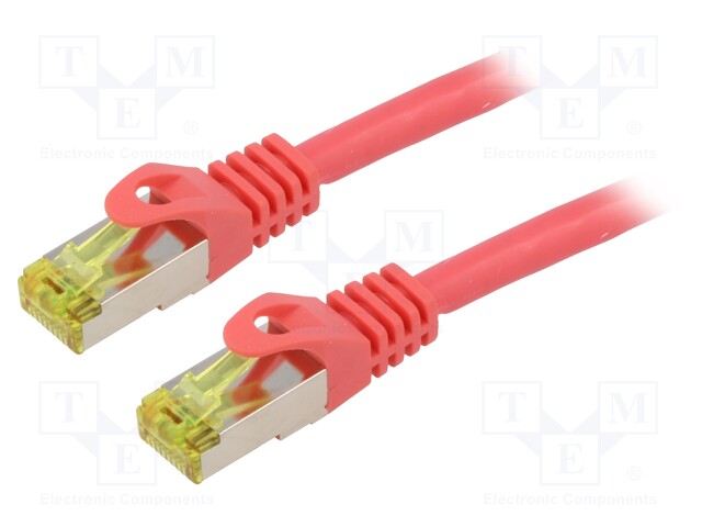 PATCH KAAPELI - S/FTP - CAT: 6A - RJ45-PISTOKE,MOLEMMIN PUOLIN - LANKA - RJ45 Ethernet kaapelit - PCF6A-10CU-0150-R - 1