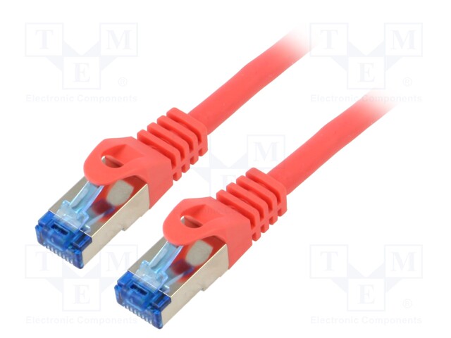 PATCH KAAPELI - S/FTP - CAT: 6A - RJ45-PISTOKE,MOLEMMIN PUOLIN - LANKA - RJ45 Ethernet kaapelit - PCF6A-10CC-0150-R - 1