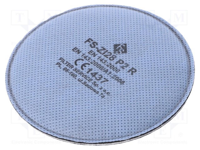 PIENHIUKKASSUODATIN - P2 R - MATERIAALI: AKTIIVIHIILI - Hengityssuojaimet - FS-ZI28-P2-R - 1