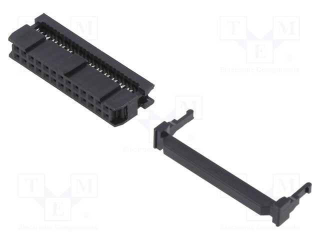 LIITIN: IDC - PISTOKE - NAARAS - PIN: 26 - IDC - - 2,54MM - 2X13 - IDC liittimet - FCS-D2C1-26-SG-FSR - 1