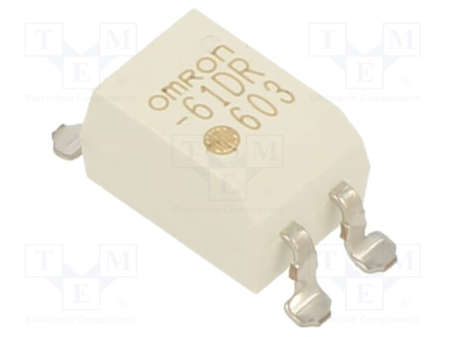 RELE: PUOLIJOHDE - SPST-NO - 1,18÷1,48VDC - IOHJ: 30MA - 2000MA - Puolijohdereleet - G3VM-61DR - 1