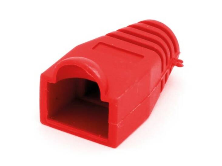 RJ45 SOFT PLUG COVER - RED - Modularliittimet - SPCR - 1