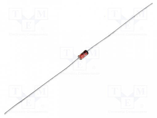 SCHOTTKY-DIODI-KYTKIN - THT - 60V - 30MA - DO35 - UFMAX: 0,41V - Diodit - BAT83S-TR - 1