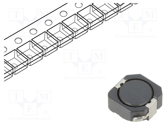 SMD KURISTIN 101UH - ITOIMINTA: 1,25AOHM - ±30% - Kuristimet - DR1040-101-R - 1