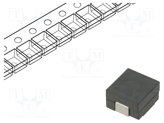 SMD KURISTIN 320NH - ITOIMINTA: 68A - 13,4X12,7X8MM - 180UOHM - Kuristimet - FP1308R3-R32-R - 1