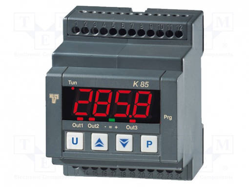 AUTOMATION MODULE: REGULATOR - TEMPERATURE - 0÷999.9°C - SPDT - K85 - Säädinmoduulit - K85T-LCRR - 1