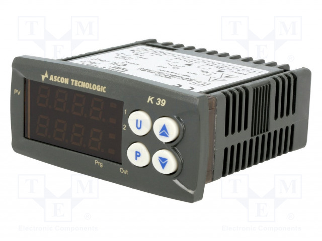 AUTOMATION MODULE: REGULATOR - TEMPERATURE - 0÷999.9°C - SPDT - K39 - Säädinmoduulit - K39-LCRR - 1