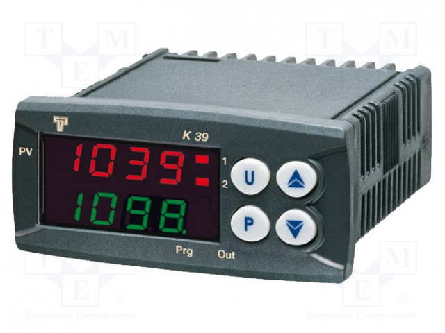AUTOMATION MODULE: REGULATOR - TEMPERATURE - 0÷999.9°C - SPDT - K39 - Säädinmoduulit - K39P-LCRR - 1