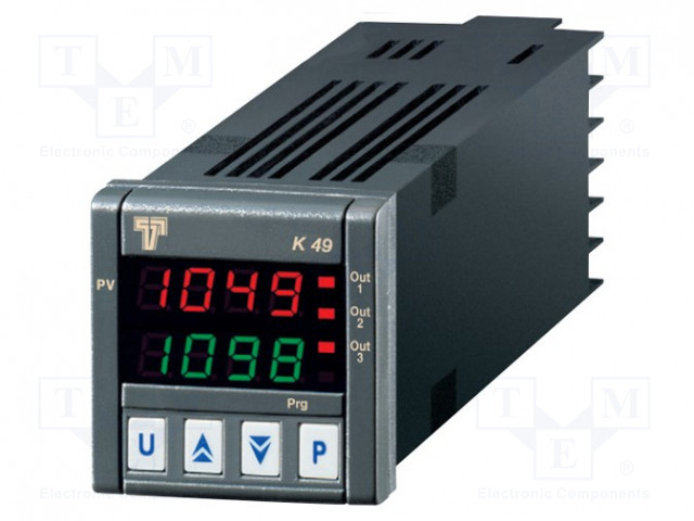AUTOMATION MODULE: REGULATOR - TEMPERATURE - 0÷999.9°C - SPST-NO - Säädinmoduulit - K49T-HCRR - 1