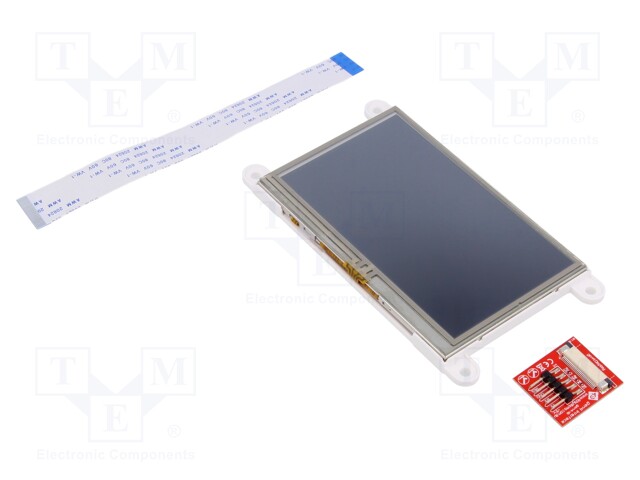 TFT NÄYTTÖ - 4,3" - 800X480 - 32KBSRAM,32KBFLASH - 510CD/M2 - FPC - 5V - Älykkäät näytöt - GEN4-ULCD-43DT-HR - 1