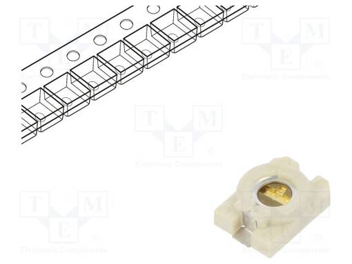 TRIMMERI: KERAAMINEN - 3PF÷10PF - SMD - VALKOINEN - 100VDC - DIEL: N600 - Trimmerikondensaattorit - SR101TR - 1