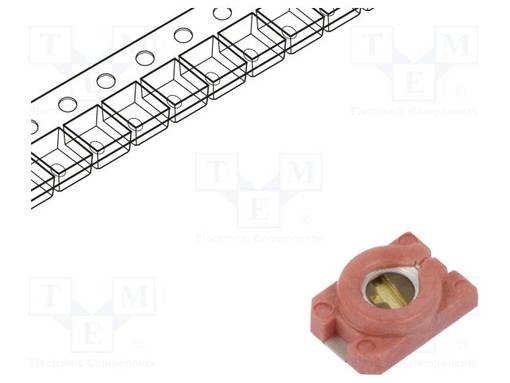 TRIMMERI: KERAAMINEN - 5,5PF÷20PF - SMD - PINKKI - 100VDC - DIEL: N900 - Trimmerikondensaattorit - SR201TR - 1
