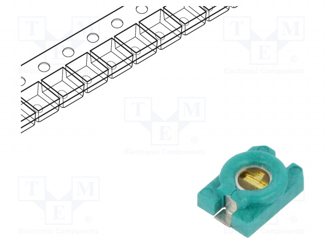 TRIMMERI: KERAAMINEN - 8PF÷30PF - SMD - VIHREÄ - 100VDC - DIEL: N1200 - Trimmerikondensaattorit - SR301TR - 1
