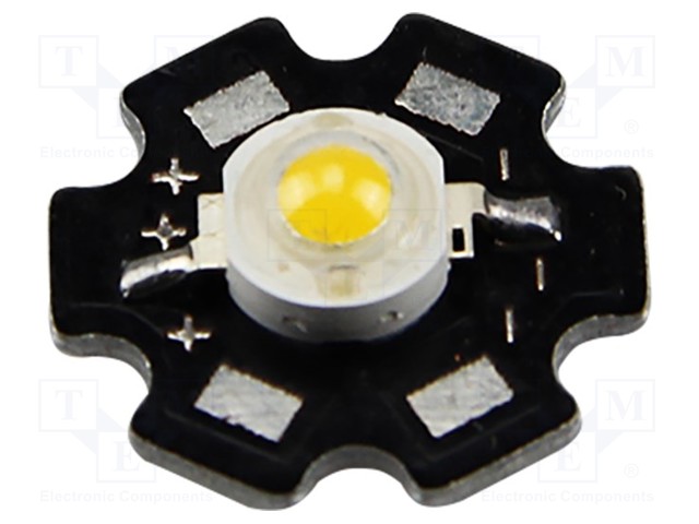 VOIMA-LED - PUNAINEN - STAR - 140° - ?D: 620÷630NM - 75÷105LM - 1W - Ø20MM - Ultrakirkkaat LEDit - M020001MA1LZ-R - 1